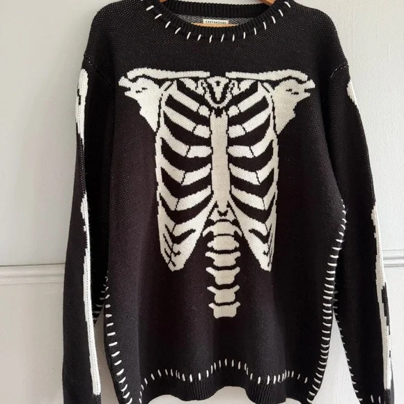 EARTHBOUND TRADING CO. > Skeleton Sweater - Picture 4 of 6